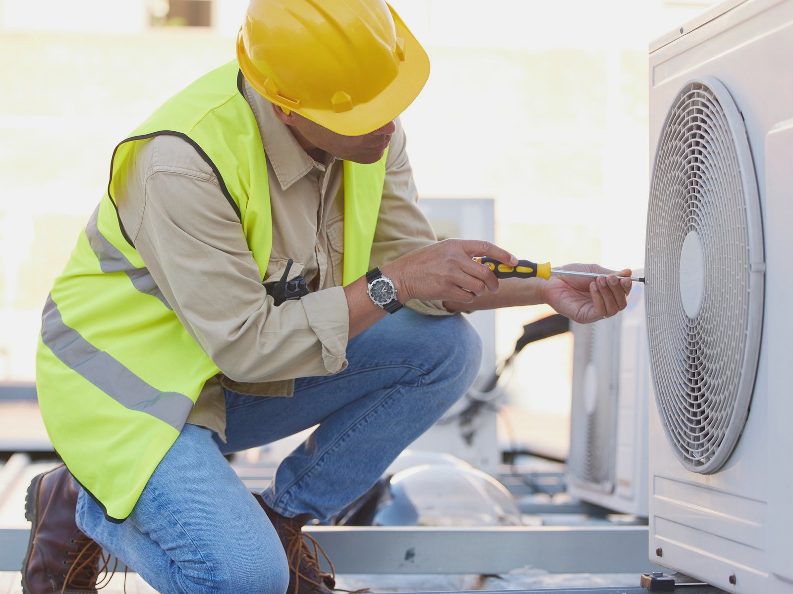 C A Daniels Heating & AC Inc heating and air conditioning work in New Richmond