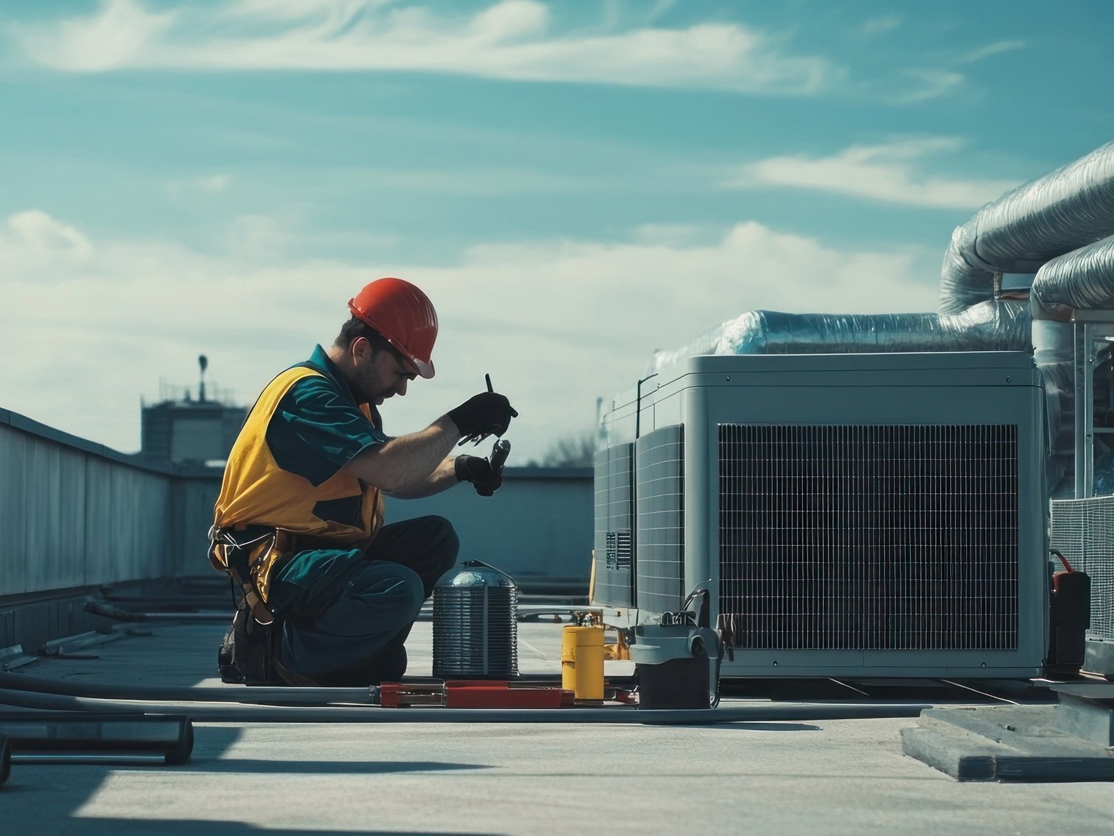 B&B Heating and Cooling heating and air conditioning work in Crowley