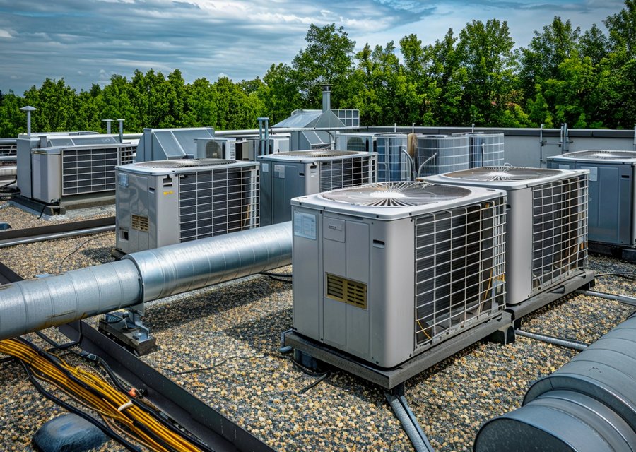 HVAC service Center Point TX