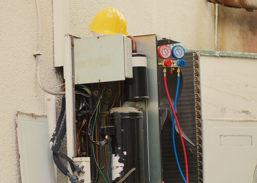 HVAC service Mustang Ridge TX