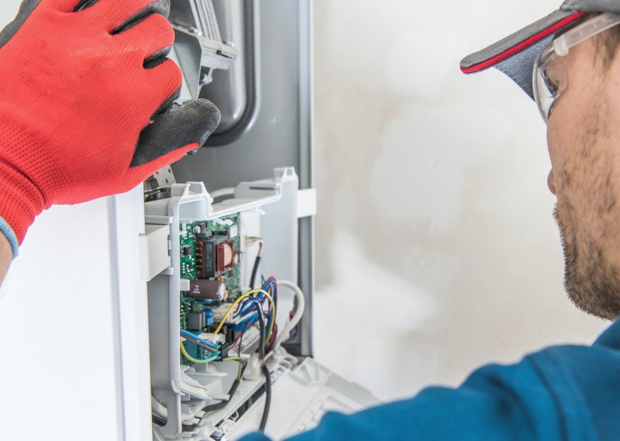 HVAC service Mustang Ridge TX